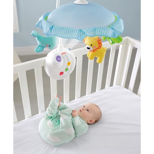 피셔프라이스 [아마존베스트]Fisher-Price Precious Planet 2-in-1 Projection Mobile