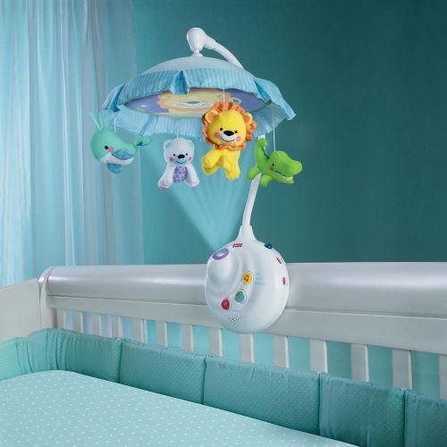 피셔프라이스 [아마존베스트]Fisher-Price Precious Planet 2-in-1 Projection Mobile