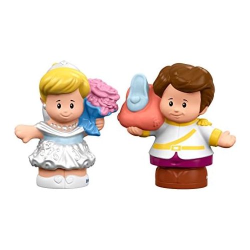 피셔프라이스 [아마존베스트]Fisher-Price Little People Disney Princess, Cinderella & Prince Charming