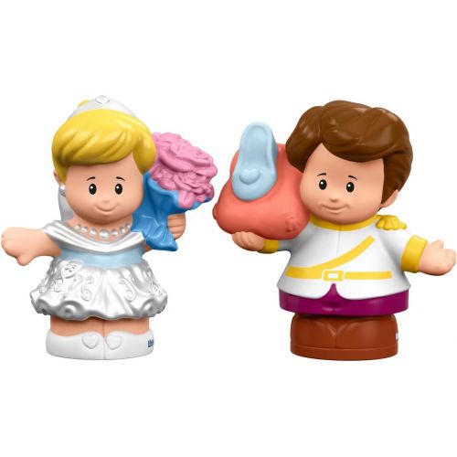 피셔프라이스 [아마존베스트]Fisher-Price Little People Disney Princess, Cinderella & Prince Charming