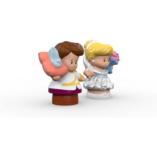 피셔프라이스 [아마존베스트]Fisher-Price Little People Disney Princess, Cinderella & Prince Charming