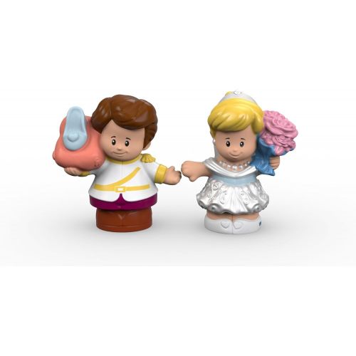 피셔프라이스 [아마존베스트]Fisher-Price Little People Disney Princess, Cinderella & Prince Charming