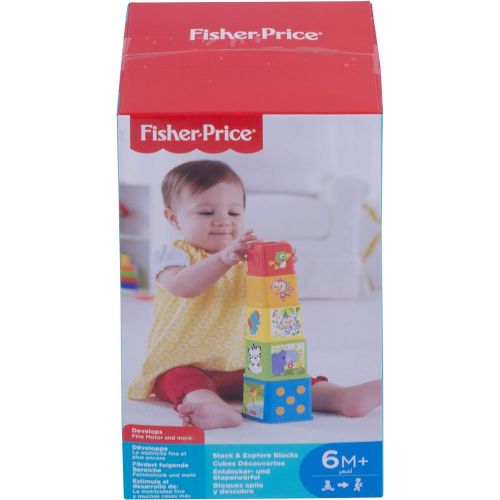 피셔프라이스 [아마존베스트]Fisher-Price Stack and Explore Blocks