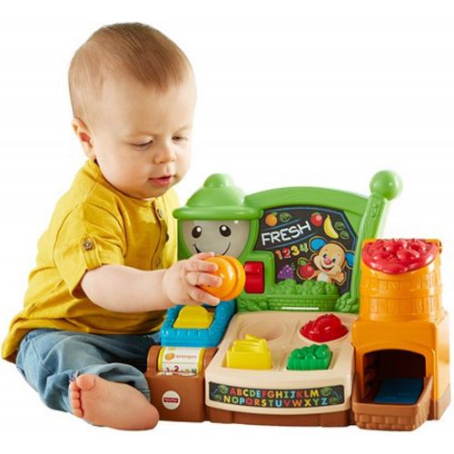 피셔프라이스 [아마존베스트]Fisher-Price Laugh & Learn Fruits & Fun Learning Market