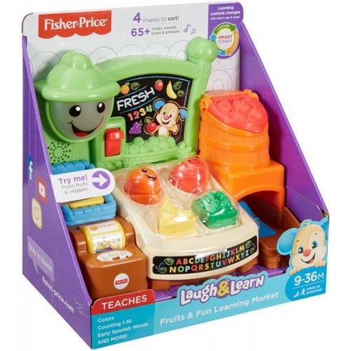 피셔프라이스 [아마존베스트]Fisher-Price Laugh & Learn Fruits & Fun Learning Market