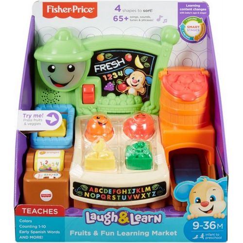 피셔프라이스 [아마존베스트]Fisher-Price Laugh & Learn Fruits & Fun Learning Market