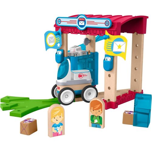 피셔프라이스 [아마존베스트]Fisher-Price Wonder Makers Design System Special Delivery Depot