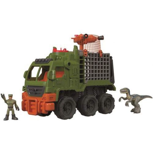 피셔프라이스 [아마존베스트]Fisher-Price Imaginext Jurassic World Dinosaur Hauler