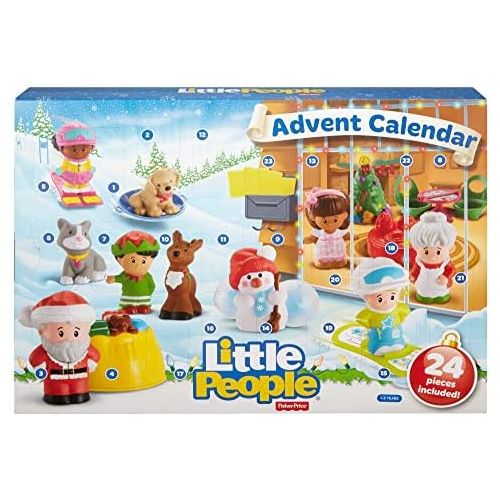 피셔프라이스 [아마존베스트]Fisher-Price Little People Advent Calendar