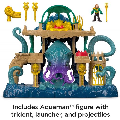 피셔프라이스 [아마존베스트]Fisher-Price Imaginext DC Super Friends Aquaman Playset