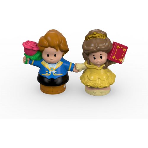 피셔프라이스 [아마존베스트]Fisher-Price Little People Disney Princess, Belle & Prince