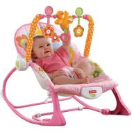 [아마존베스트]Fisher-Price Infant-to-Toddler Rocker Sleeper, Pink Bunny Pattern