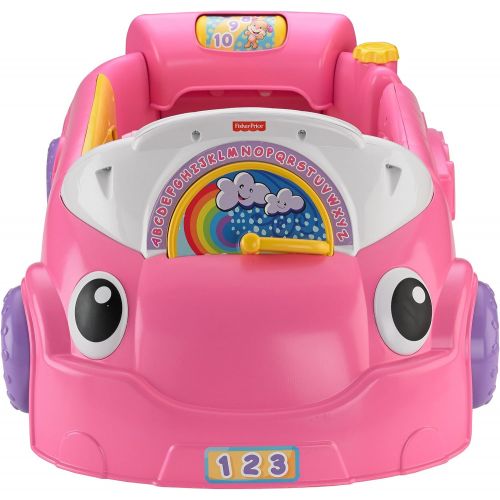 피셔프라이스 [아마존베스트]Fisher-Price Laugh & Learn Smart Stages Crawl Around Car (Pink)