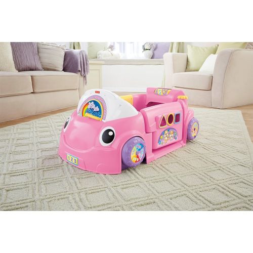 피셔프라이스 [아마존베스트]Fisher-Price Laugh & Learn Smart Stages Crawl Around Car (Pink)