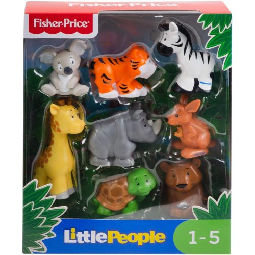 피셔프라이스 [아마존베스트]Fisher-Price Little People Safari Animal Friends