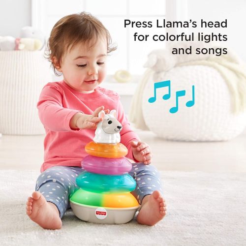 피셔프라이스 [아마존베스트]Fisher-Price Linkimals Lights & Colors Llama