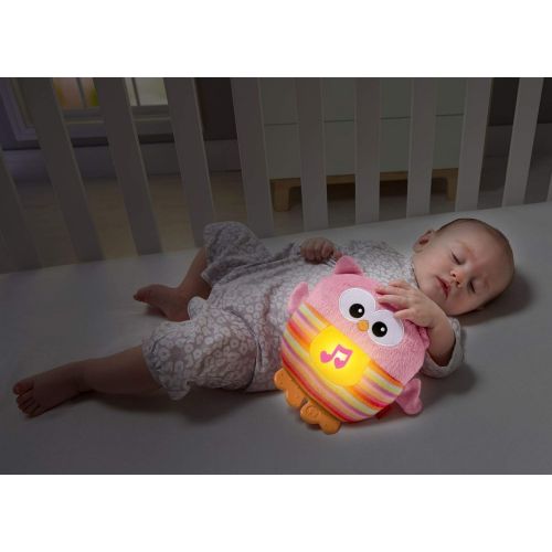 피셔프라이스 Fisher-Price Soothe & Glow Owl, Pink