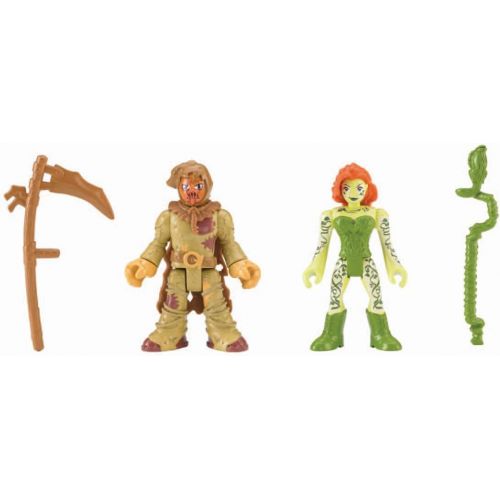  Fisher-Price Imaginext DC Super Friends, Scarecrow & Poison Ivy