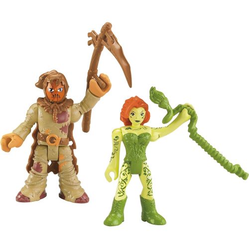  Fisher-Price Imaginext DC Super Friends, Scarecrow & Poison Ivy