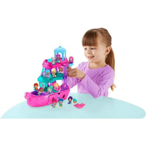  Fisher-Price Nickelodeon Shimmer & Shine, Teenie Genies, Genie Gem Cruiser