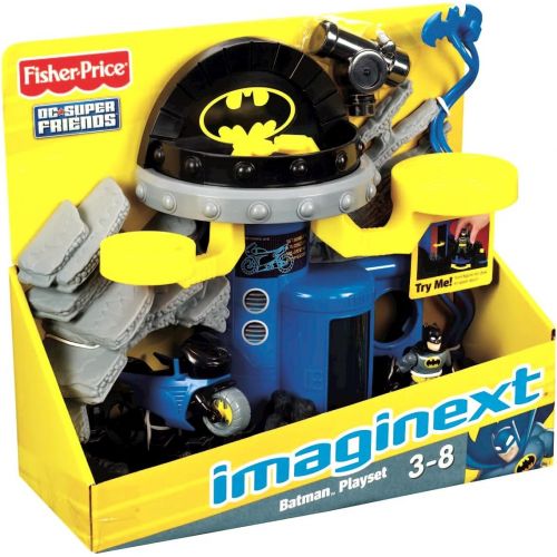  Fisher-Price Imaginext Super Friends Bat Command Center