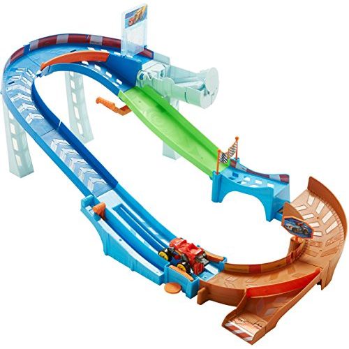  Fisher-Price Nickelodeon Blaze & The Monster Machines, Flip & Race Speedway