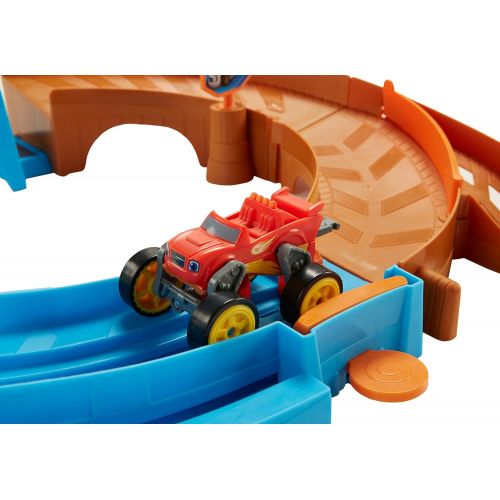  Fisher-Price Nickelodeon Blaze & The Monster Machines, Flip & Race Speedway