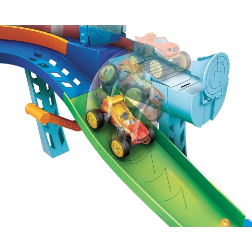  Fisher-Price Nickelodeon Blaze & The Monster Machines, Flip & Race Speedway