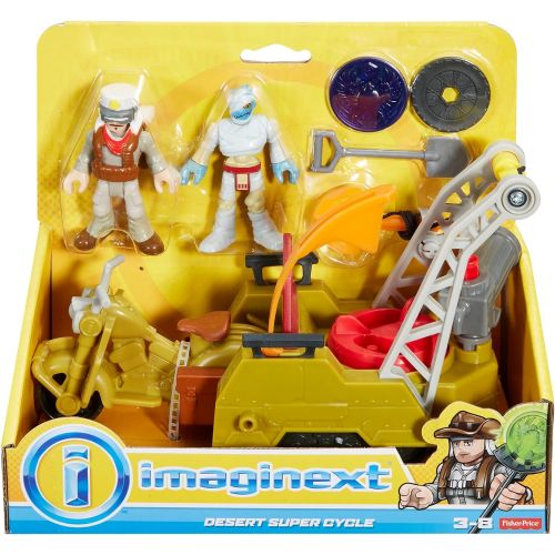  Fisher-Price Imaginext Desert Super Cycle