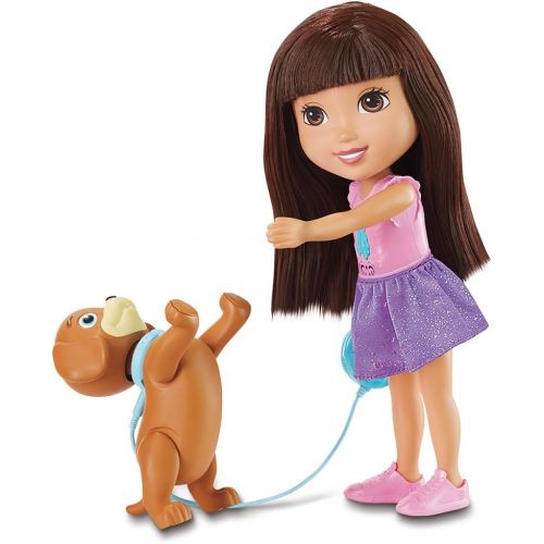  Fisher-Price Nickelodeon Dora & Friends, Train and Play Dora and Perrito