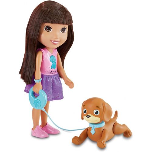  Fisher-Price Nickelodeon Dora & Friends, Train and Play Dora and Perrito
