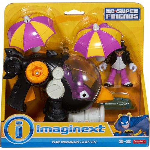  Fisher-Price Imaginext DC Super Friends, the Penguin Copter