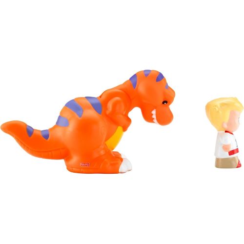  Fisher-Price Little People T-Rex and Eddie