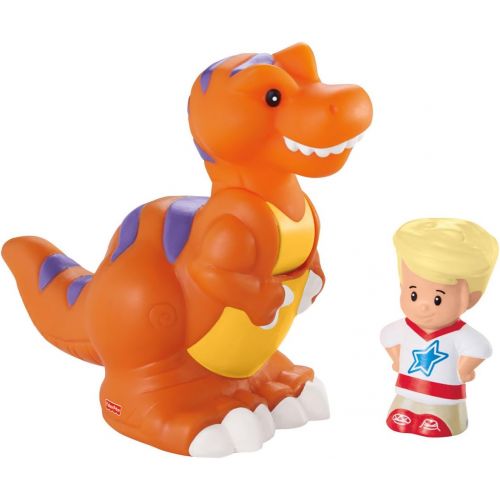  Fisher-Price Little People T-Rex and Eddie