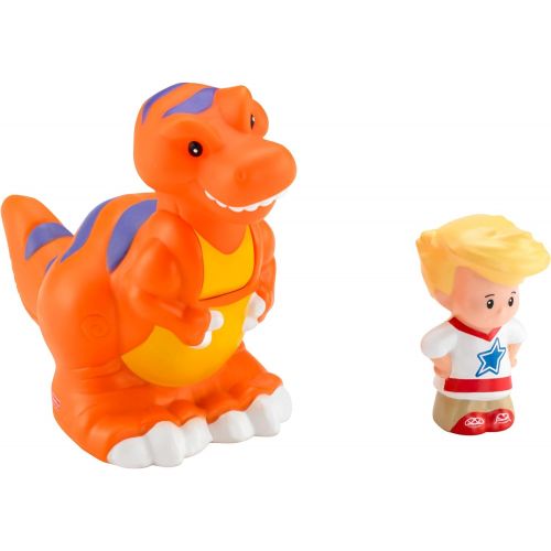  Fisher-Price Little People T-Rex and Eddie