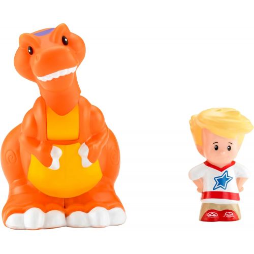  Fisher-Price Little People T-Rex and Eddie