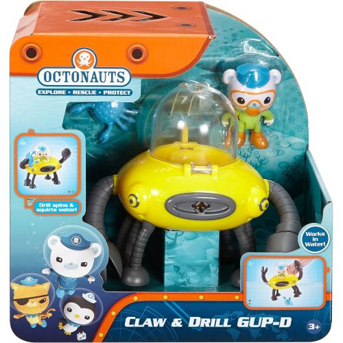  Fisher-Price Octonauts Claw and Drill Gup-D Playset