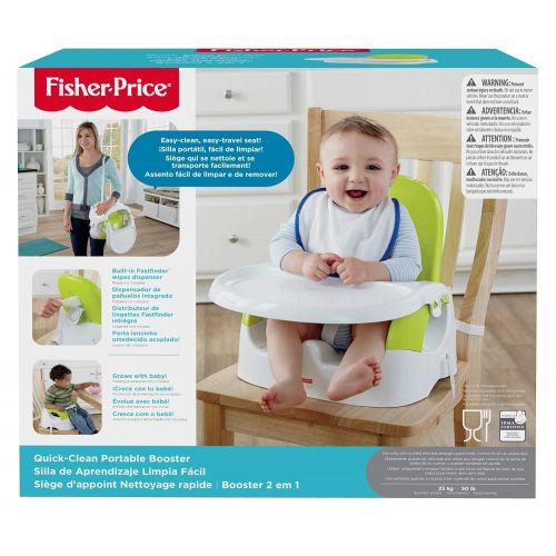  Fisher-Price Quick Clean n Go Booster [Amazon Exclusive]