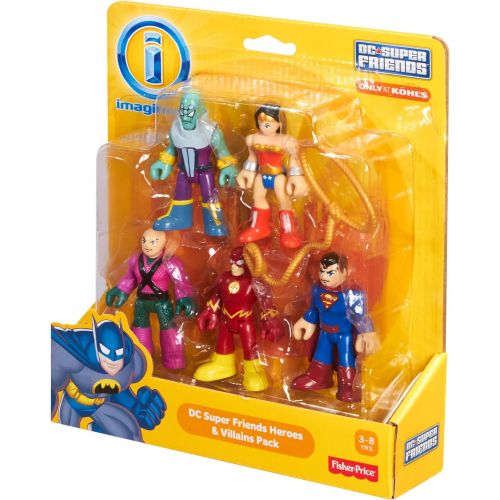  Fisher-Price Imaginext DC Super Friends & Villains Pack