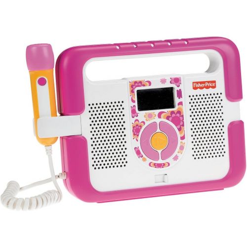  Fisher-Price Kid-Tough Music Player with Microphone - Pink