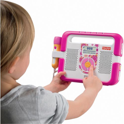  Fisher-Price Kid-Tough Music Player with Microphone - Pink