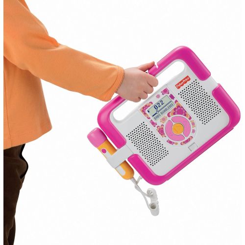  Fisher-Price Kid-Tough Music Player with Microphone - Pink