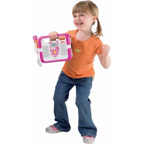  Fisher-Price Kid-Tough Music Player with Microphone - Pink