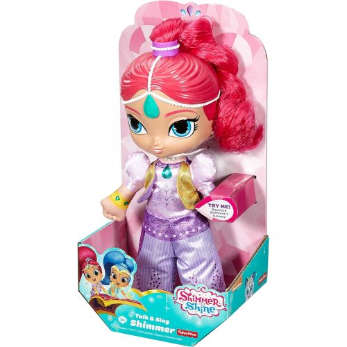  Fisher-Price Nickelodeon Shimmer & Shine, Talk & Sing Shimmer Doll