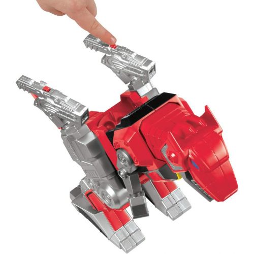  Fisher-Price Imaginext Power Rangers Red Ranger and T-rex Zord