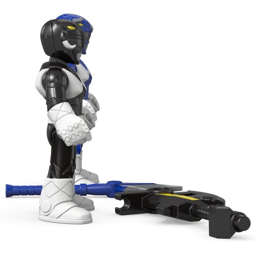  Fisher-Price Imaginext Power Rangers Blue Ranger & Black Ranger