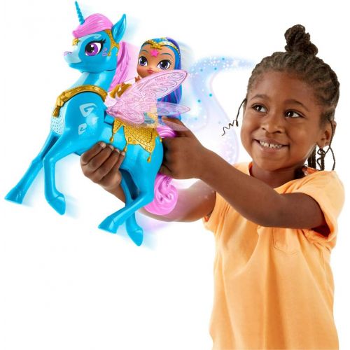  Fisher-Price Nickelodeon Shimmer & Shine, Magical Flying Zahracorn, Shine