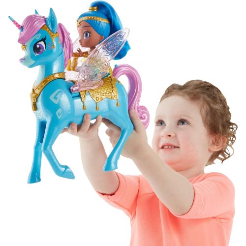  Fisher-Price Nickelodeon Shimmer & Shine, Magical Flying Zahracorn, Shine