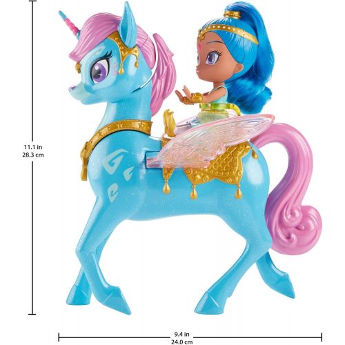  Fisher-Price Nickelodeon Shimmer & Shine, Magical Flying Zahracorn, Shine