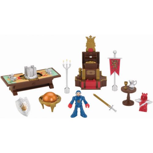  Fisher-Price Imaginext Castle Battle Plan Playset